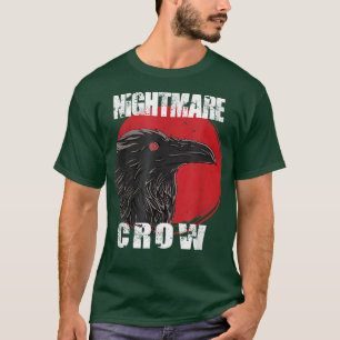 Goth okcult crow Horror Albträume halloween T-Shi T-Shirt