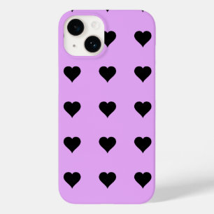 Goth Pink und Black Heart Design Case-Mate iPhone Hülle