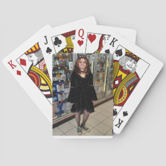 Goth Pinup Girl Spielkarten