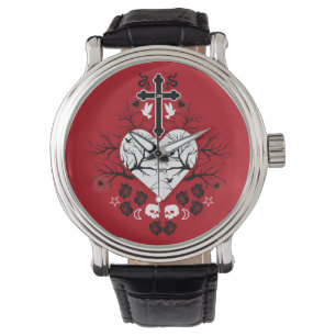 Goth Post Punk Fashion Armbanduhr