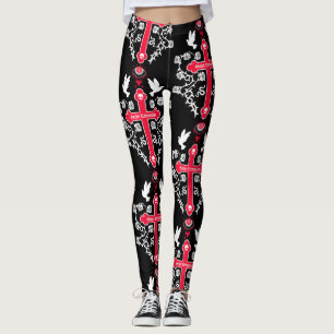 Goth Post Punk Fashion Leggings