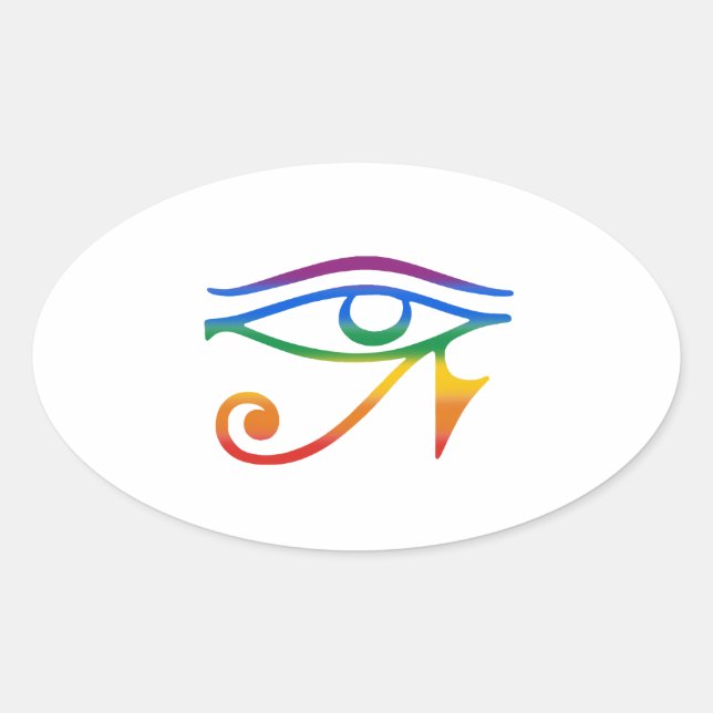 Goth Pride Ovaler Aufkleber (Vorderseite)