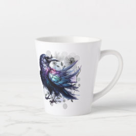 Goth Raven Coffee Mug Dark Aesthetic  Milchtasse