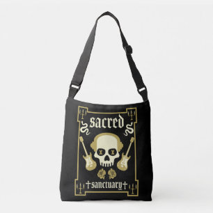 Goth Rock Fashion Tragetaschen Mit Langen Trägern