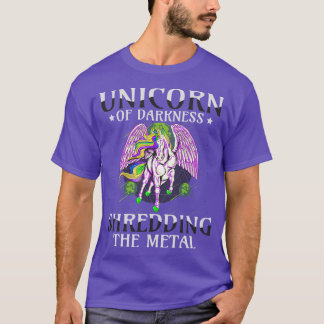Goth Rock Satan Unicorn Festivals Death Metal T-Shirt