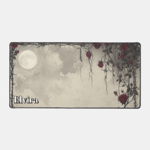 Goth Roses Brambles Thorns Pleine lune. Personnali