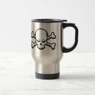 Goth Schädel-Reise-Tasse Reisebecher