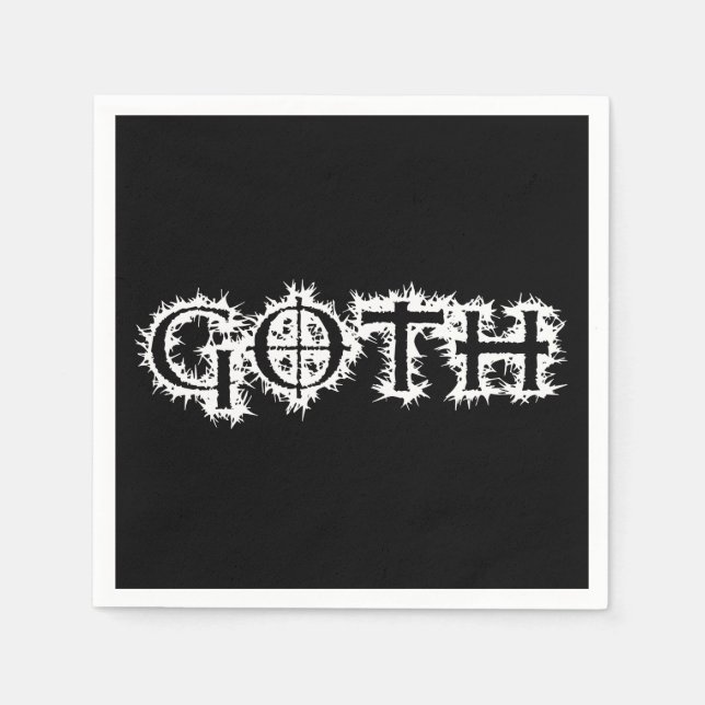 Goth Serviette (Vorderseite)