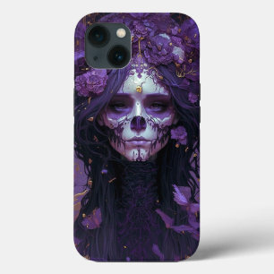 Goth Skull Woman Dark Fantasy Art Case-Mate iPhone Hülle