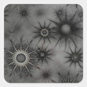 Goth Snowflake Sticker