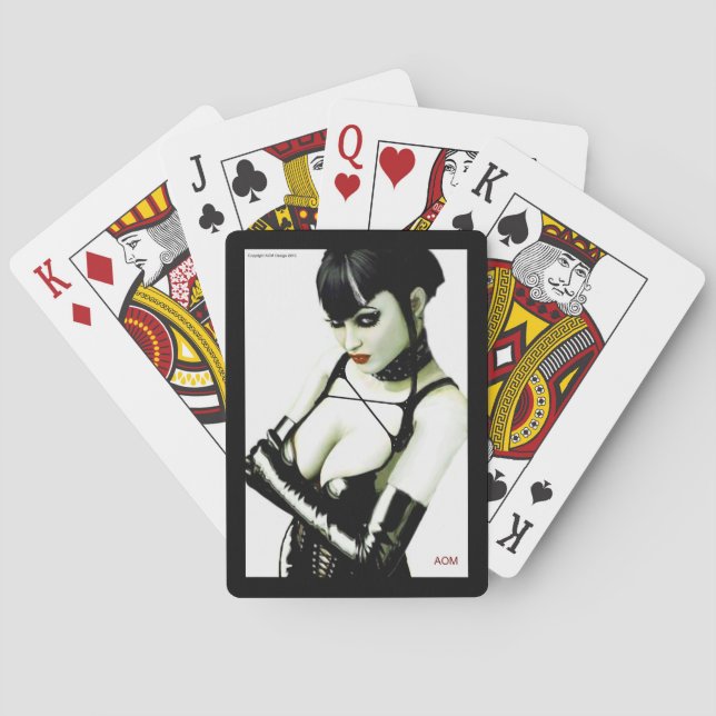 Goth Spielkarten (Rückseite)