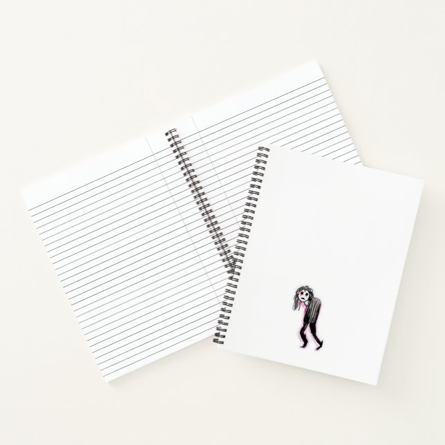 Goth Spiral Notebook Notizbuch (Innenseite)