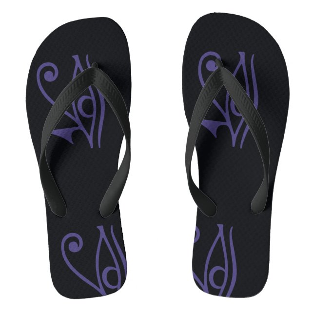 Goth Stolz Flip Flops (Fußbett)