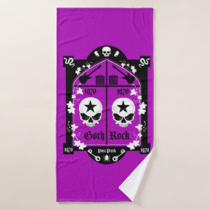 Goth Subculture Fashion Badehandtuch