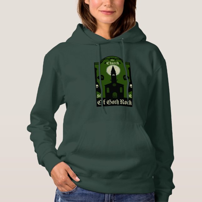 Goth Subculture Post Punk Music Hoodie (Vorderseite)