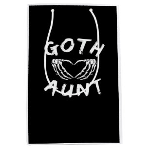 Goth Tante Funny Emo Tante Punk Niedlich Skelettha Mittlere Geschenktüte