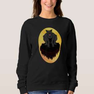 Goth-Teufel-Dämonen-Ästhetik-Kleidung Soft Grunge Sweatshirt