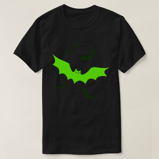 Goth Vampire Bats T-Shirt (Design vorne)