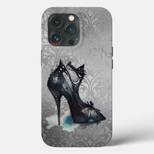 Goth Vogue Grunge   Aquamarine Splash Stiletto Hig Case-Mate iPhone Hülle