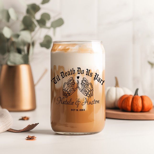 Goth Wedding Personalisiert Bridesmaids bis zum To Dosenglas (Von Creator hochgeladen)