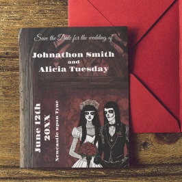 Goth Wedding Stationery Gothic Dark Moody Save The Date