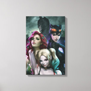 Gotham City Sirens #1000 Comic Cover Variante Leinwanddruck