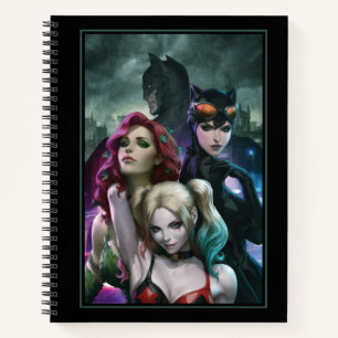 Gotham City Sirens #1000 Comic Cover Variante Notizbuch