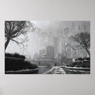 Gotham Garden (Winter) Poster