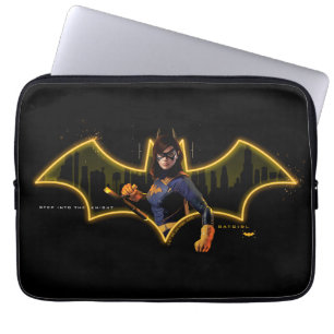 Gotham Knights Batgirl im Logo Laptopschutzhülle
