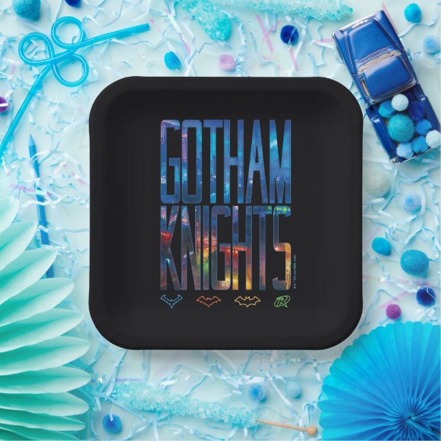 Gotham Knights City Letting Pappteller (Party)