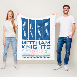 Gotham Knights Face Panels Fleecedecke