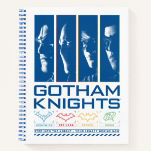 Gotham Knights Face Panels Notizbuch