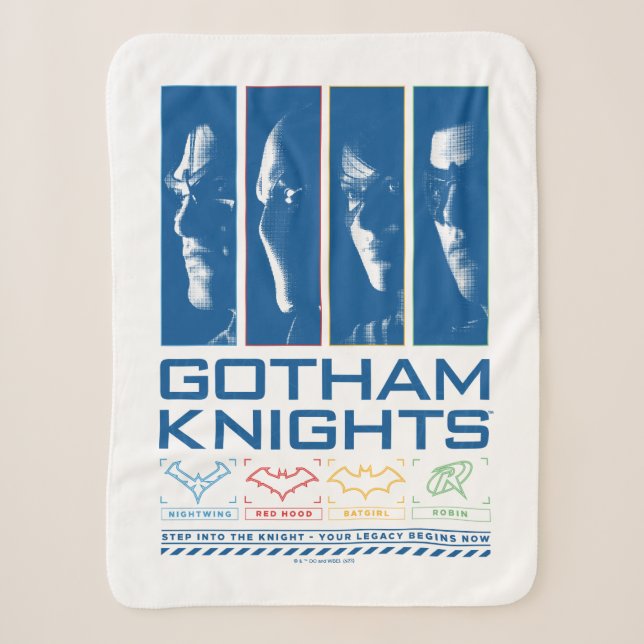 Gotham Knights Face Panels Sherpadecke (Vorderseite)