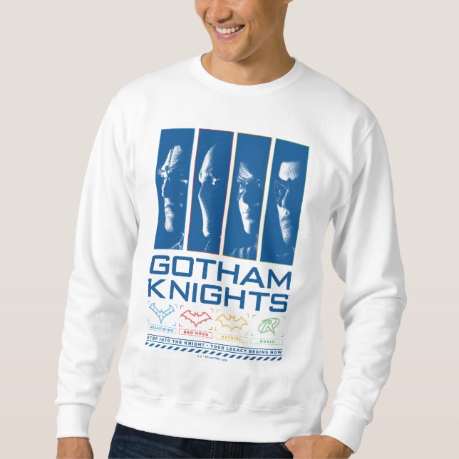 Gotham Knights Face Panels Sweatshirt (Vorderseite)