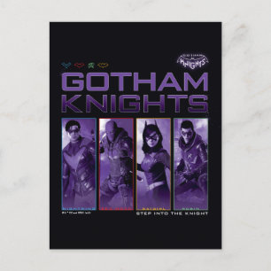 Gotham Knights Hero Panels Postkarte
