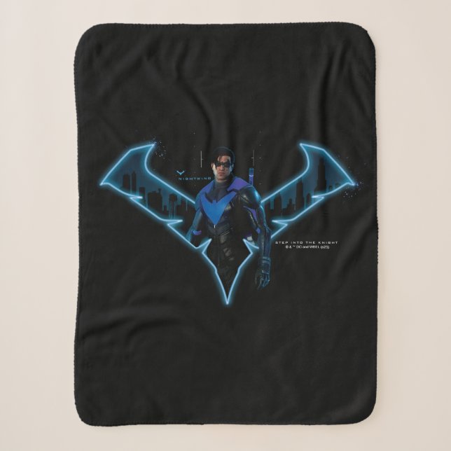 Gotham Knights Nachts in Logos Sherpadecke (Vorderseite)