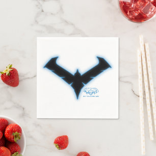 Gotham Knights-Nachts-Logo Serviette