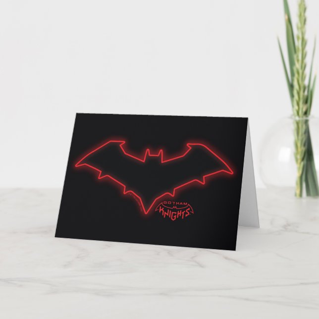 Gotham Knights Red Hood Logo Karte (Vorderseite)