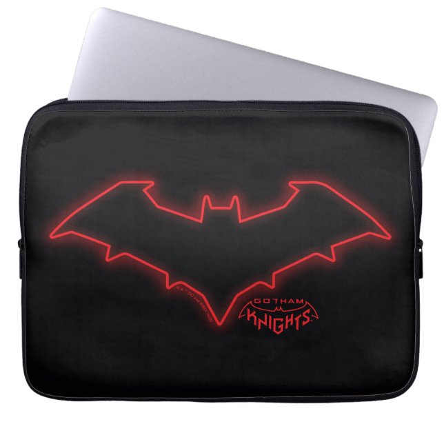 Gotham Knights Red Hood Logo Laptopschutzhülle (Vorderseite)