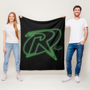 Gotham Knights Robin Logo Fleecedecke