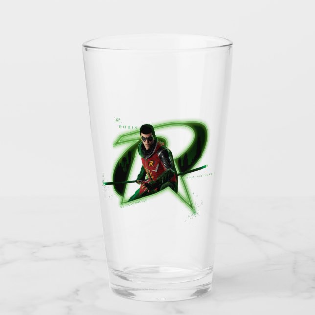 Gotham Knights Robin-Logo Glas (Vorderseite)