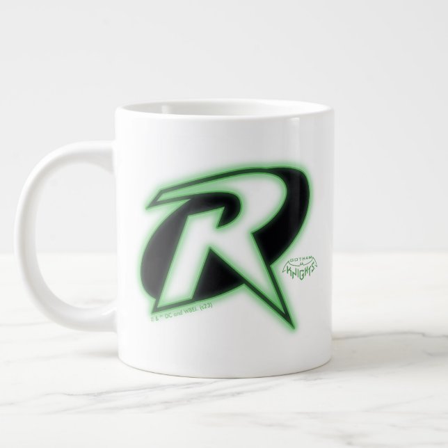 Gotham Knights Robin Logo Jumbo-Tasse (Links)