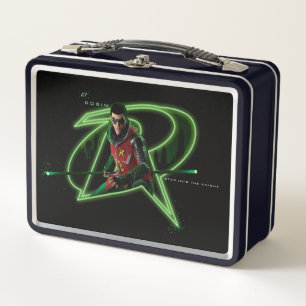 Gotham Knights Robin-Logo Metall Brotdose