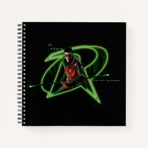 Gotham Knights Robin-Logo Notizbuch