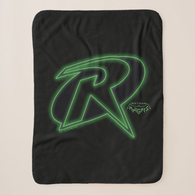 Gotham Knights Robin Logo Sherpadecke (Vorderseite)