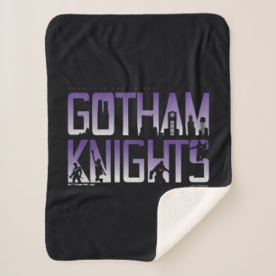 Gotham Knights-Silhouetten Sherpadecke