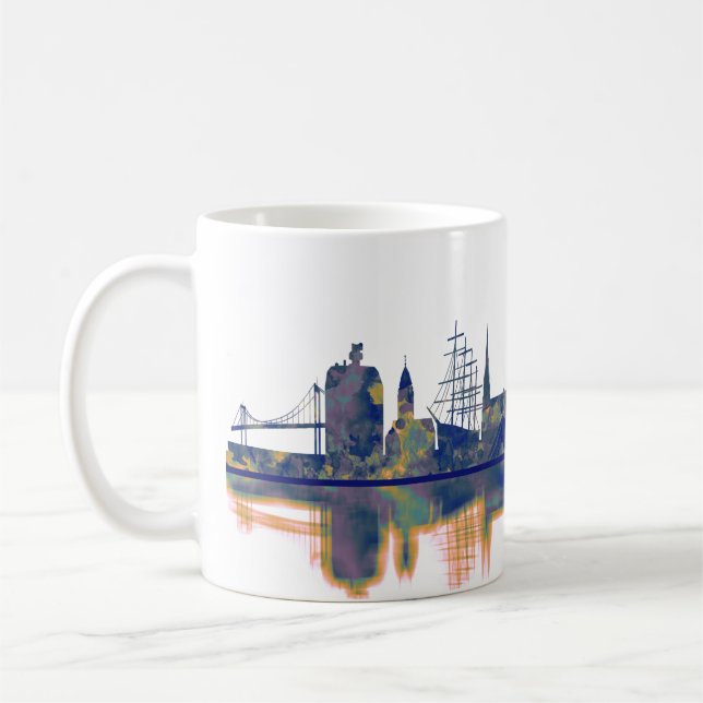 Göthenburg Skyline Kaffeetasse (Links)