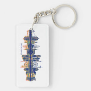 Göthenburg Skyline Schlüsselanhänger