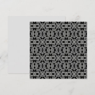 GOTHIC 5,25" quadratische Flachkarte Karte