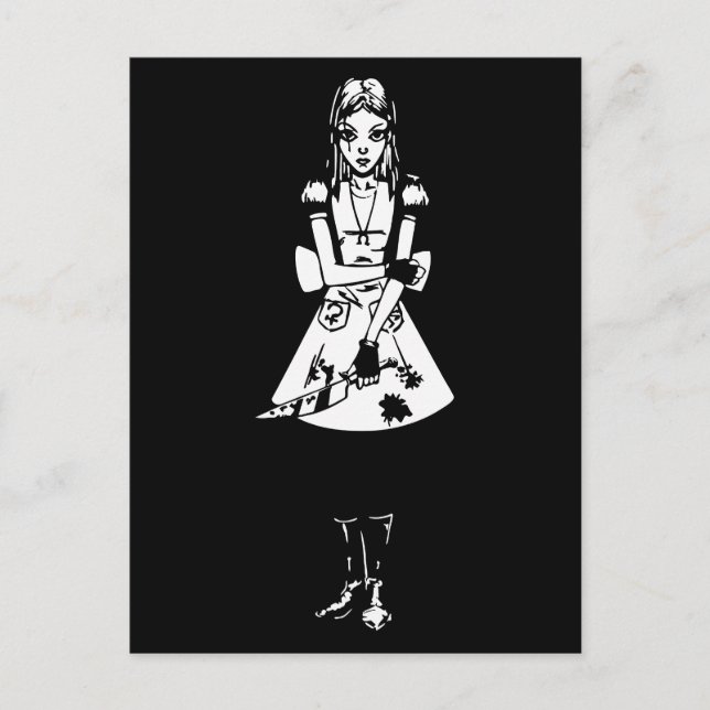 Gothic Alice Postkarte (Vorderseite)
